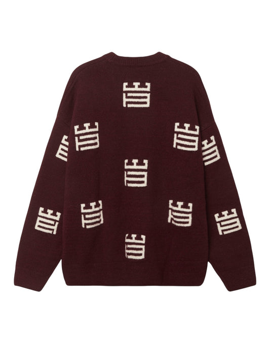 WBKURT MONOGRAM CREW
