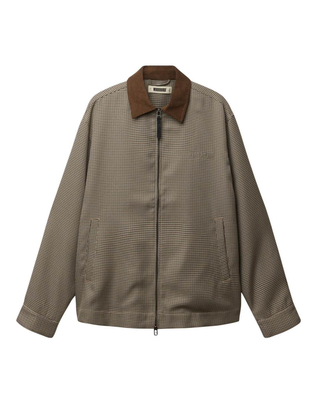 WBPON CHECK JACKET