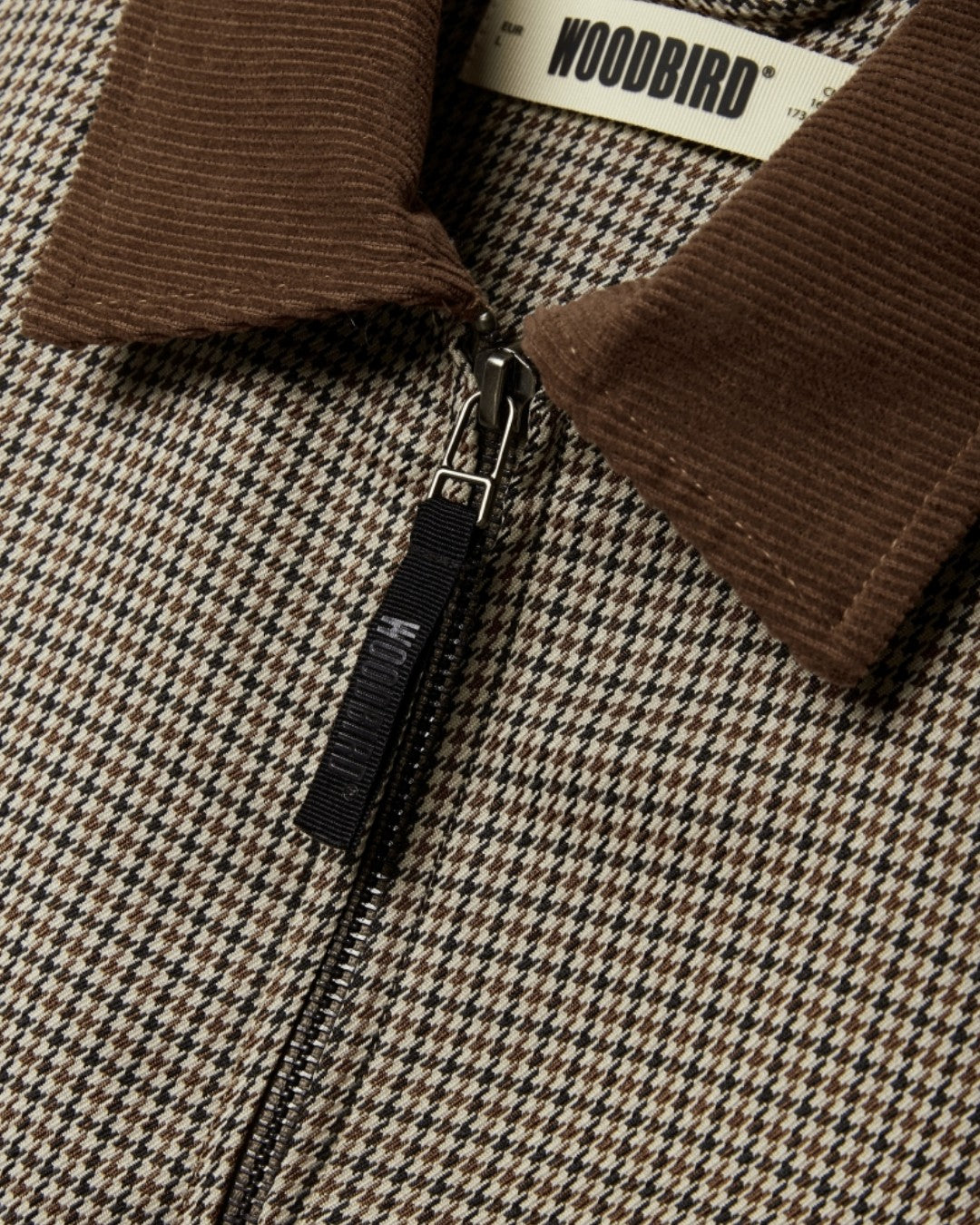 WBPON CHECK JACKET