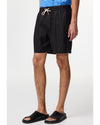 NN.07 Gregor Linen Shorts Black