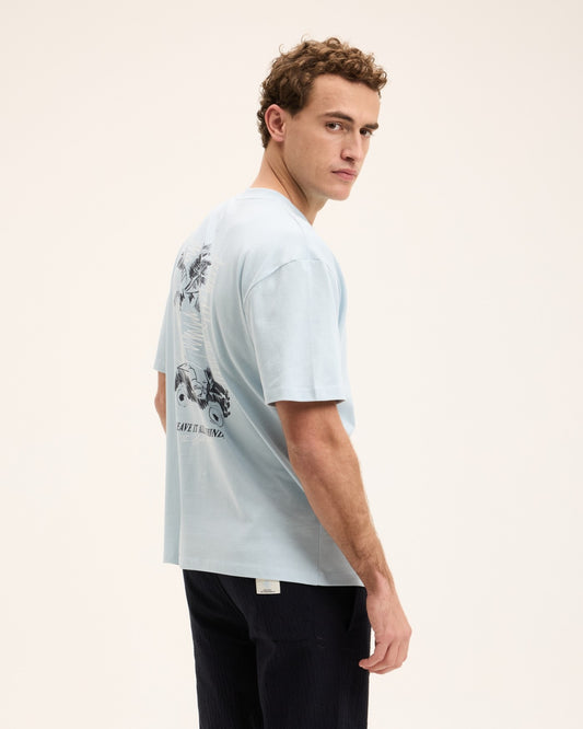 TDRAW Backprint Light Blue