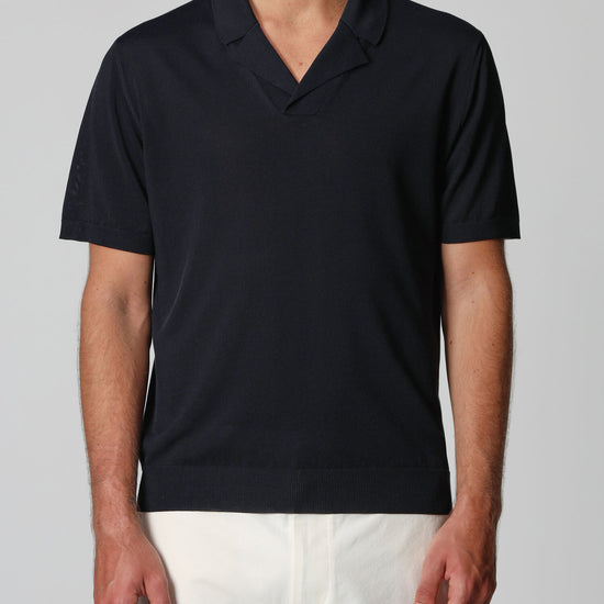 roberto-collina-black-skipper-polo-relaxed-denim-outfit
