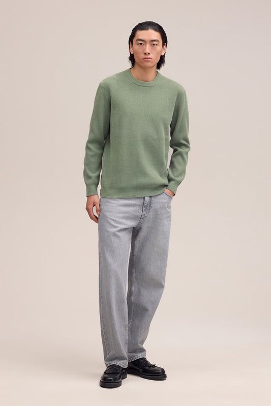NN.07 Danny 6429 Sweater Lightweight Knit Sea Spray