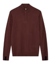 MMGAdam Soft Half Zip Turtle Neck Pullover Huckleberry