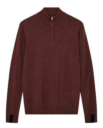 MMGAdam Soft Half Zip Turtle Neck Pullover Huckleberry