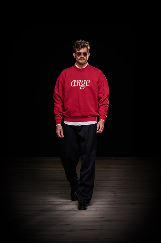 Red Logo Cotton Relaxed Fit S