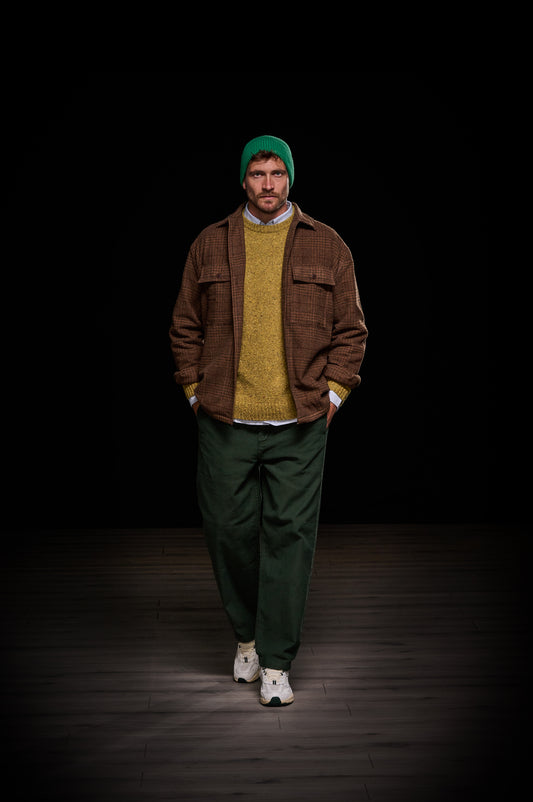 Dark Green Maru Elasticated Re