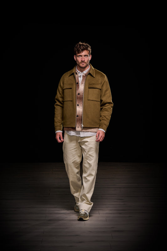 Firne Alban Brushed Wool Blend