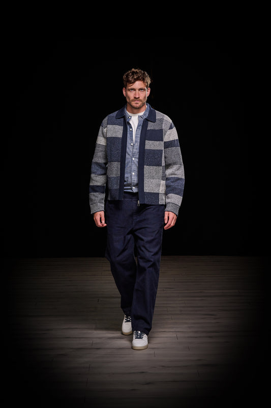 Navy Maru Elasticated Regular