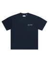 voorkant packshot van Arbor Antwerp Faded Flower T-Shirt Blue