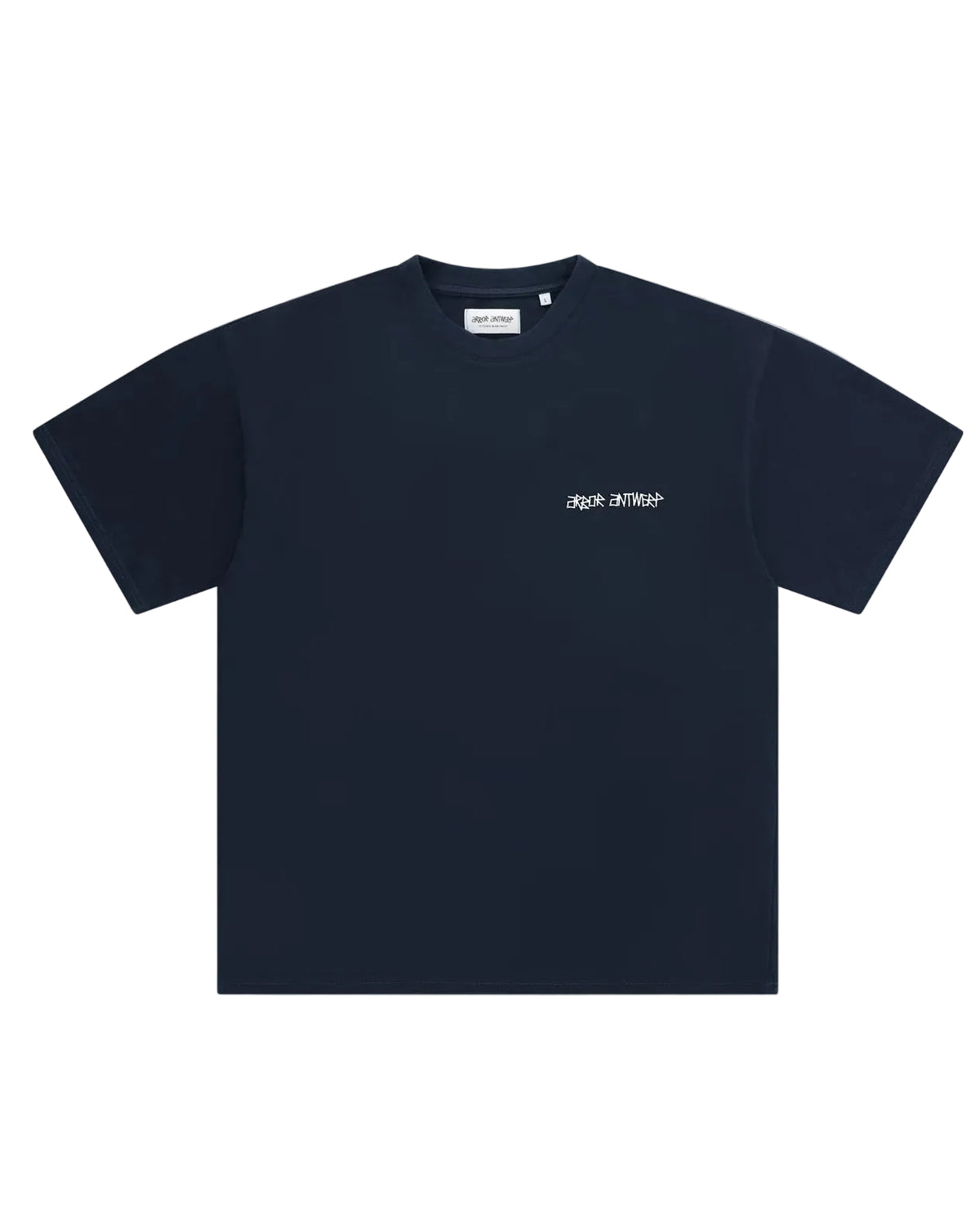 voorkant packshot van Arbor Antwerp Faded Flower T-Shirt Blue