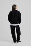Big Application Crewneck Black