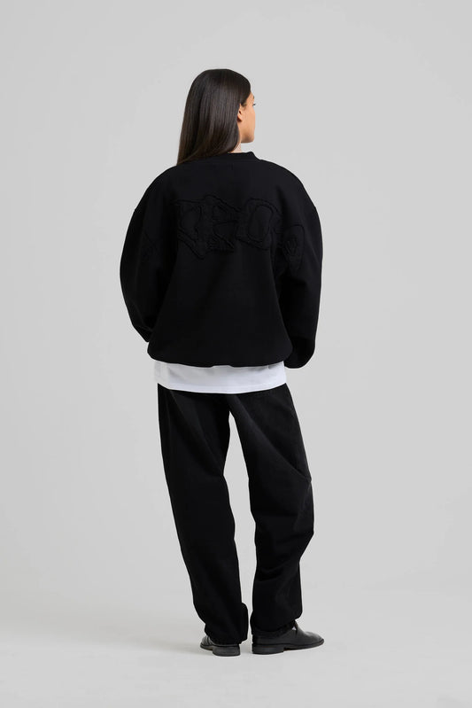 Big Application Crewneck Black