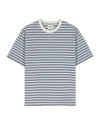 Light Blue Enso Cotton Stripe T-shirt