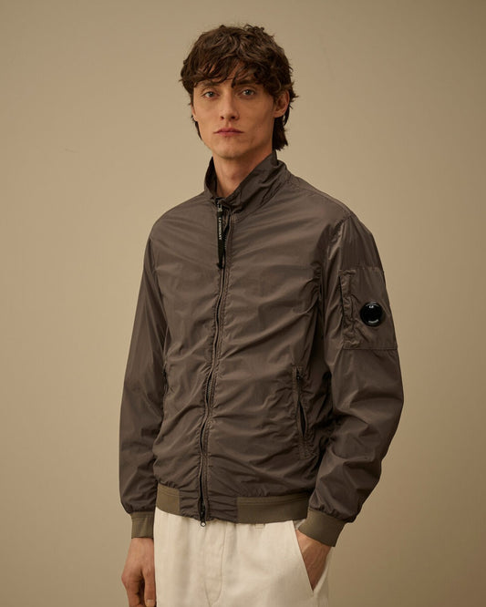 C.P. Company Nycra-R Lens Short Jacket Gunmetal