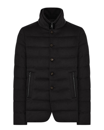 Duno Master T Prato Quilted Down Jacket Ebony Brown