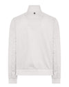 Oatmeal Milk Soil Alcamo Button Closure Bomber Jacket