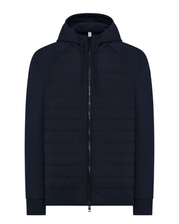 Duno Strato Thiene Mirto Hooded Hybrid Jacket Deep Blue