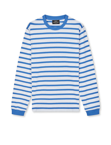 Bright Cobalt Jersey Stripe Frode Longsleeve