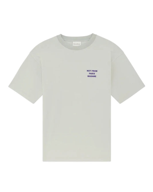 Bold Slogan T-shirt Grey