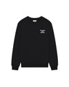 Bold Slogan Sweatshirt Black