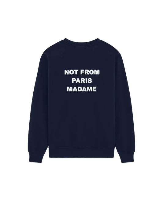 Le Sweatshirt logo Navy