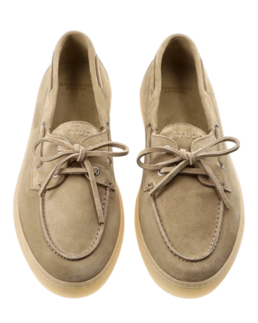 CPH160  Suede sand/cream Loafer