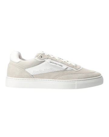 Copenhagen Studios CPH90 Leather Mix Sneaker – Light Grey White