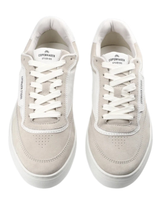 CPH90 M Leather Mix Light Grey/White