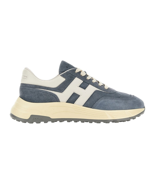 Hogan Hyperlight Allacciato Sneaker Blue Denim Yoghurt Checkpoint Mol 