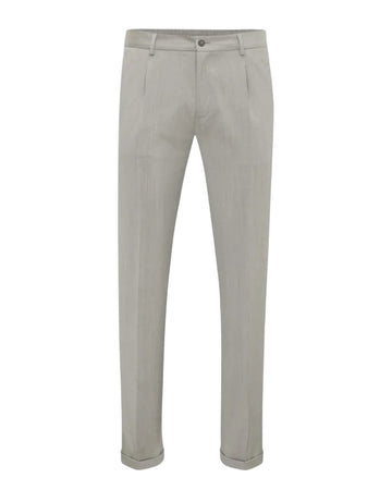 Genti Brown Mason Marzotto Trousers