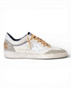 Golden Goose Ballstar White / Nut Green