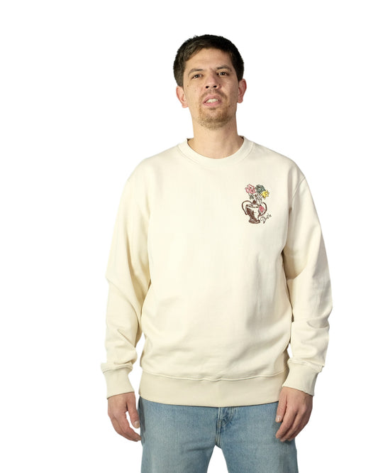 Drôle de Monsieur Le Sweatshirt Vase Havana Sand