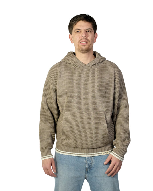 Journey Patrick Hoody Cotton Tricot Bistre