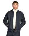 NN.07 Petrus Cotton Relaxed Fit Overshirt Raw Indigo