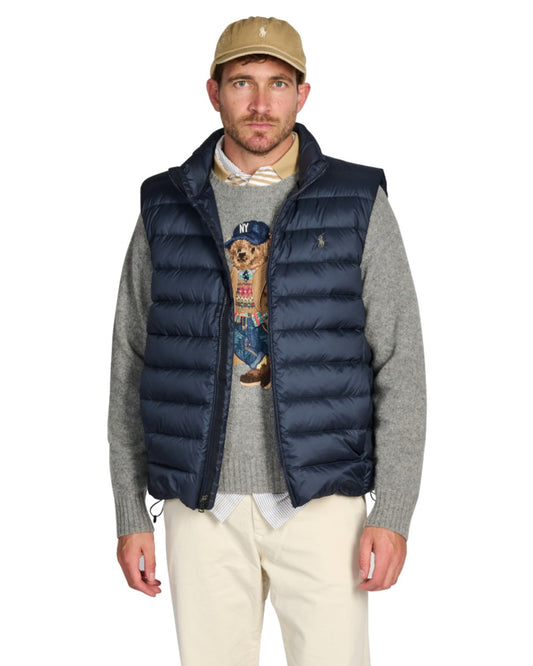 Ralph Lauren Colden Opvouwbare Donsbodywarmer Navy