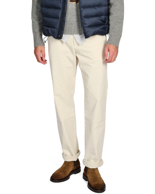 NN.07 Aden 1923 Trousers Cotton Stretch Ivory