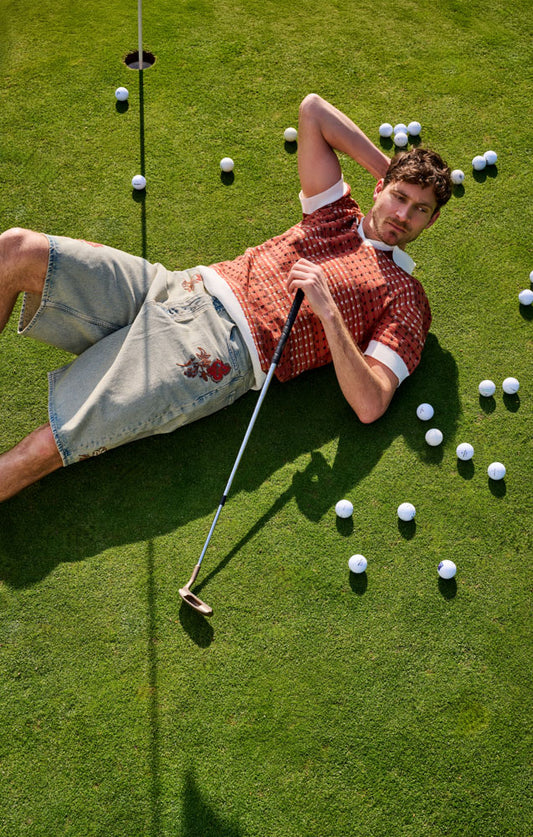 Le Polo Maille Coogie Dark Red