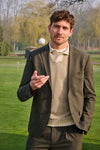 Sabbia Lana Knitted Skipper Polo