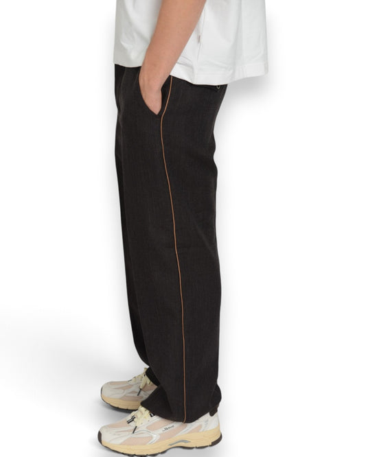 Nine in the Morning Apollon Baggy Broek Piping Dark Grey