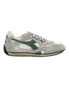Diadora Heritage Equipe Revenge Used Sneaker – White Grey Limestone