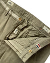 Mason’s Torino University Cotton Stretch Slim Fit Khaki