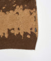 MOHAIR SPLATTER SWEATER TAUPE