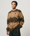 MOHAIR SPLATTER SWEATER TAUPE