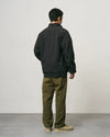 REVERSIBLE SHERPA PLAID JACKET BLACK