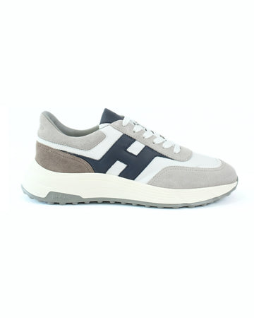 Hogan Hyperlight Sneaker White Grey Blue Checkpoint Mol  