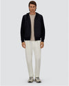 Pique Knit Nylon Jacket