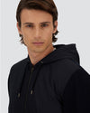 Pique Knit Nylon Jacket