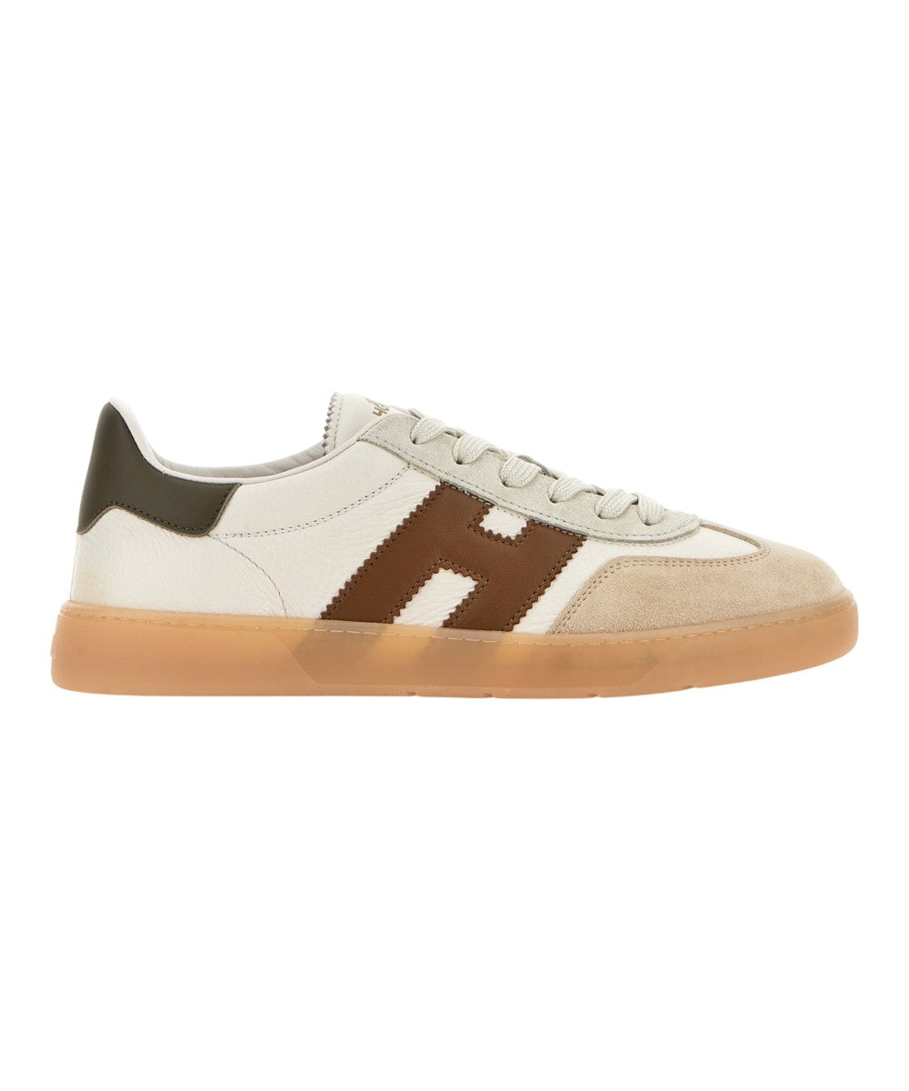 Hogan Cool Allacciato Sneaker Off White Brown Checkpoint Mol 
