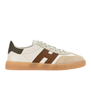 Hogan Cool Allacciato Sneaker Off White Brown Checkpoint Mol 
